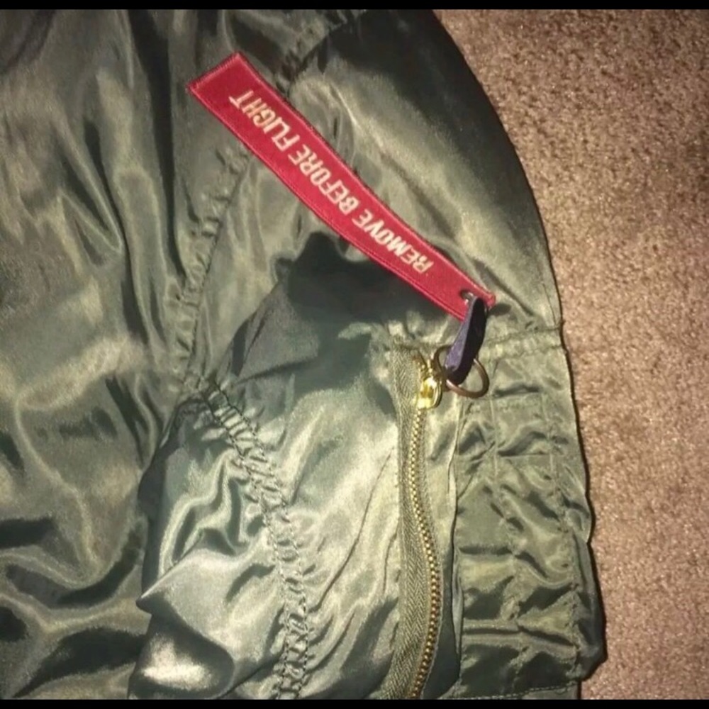Alpha Industries Bomber Jacket - image 3
